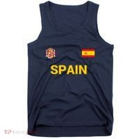 Spain Shirt-Espana Flag Jersey Soccer -Football Tank Top thumb 0