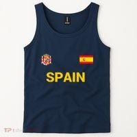 Spain Shirt-Espana Flag Jersey Soccer -Football Tank Top thumb 2