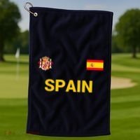 Spain Shirt-Espana Flag Jersey Soccer -Football Golf Towel thumb 1