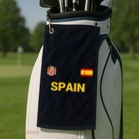 Spain Shirt-Espana Flag Jersey Soccer -Football Golf Towel thumb 2