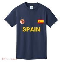 Spain Shirt-Espana Flag Jersey Soccer -Football Kids T-Shirt thumb 0