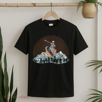 Ski Skull Funny Snowboarding Lover T-Shirt thumb 2