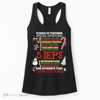 Sped School Funny Special Education Teacher Gift Women's Tank Top