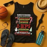 Sped School Funny Special Education Teacher Gift Tank Top thumb 4