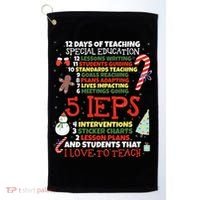 Sped School Funny Special Education Teacher Gift Golf Towel thumb 0