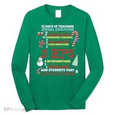 Sped School Funny Special Education Teacher Gift Long Sleeve Shirt