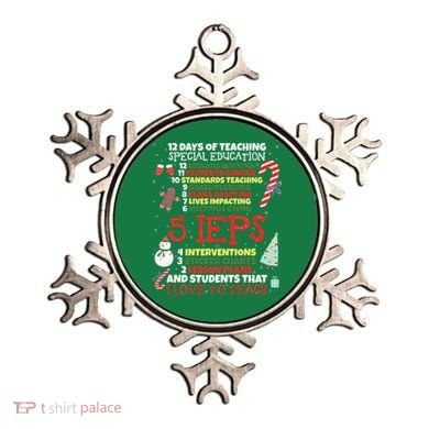 Sped School Funny Special Education Teacher Gift Ornament