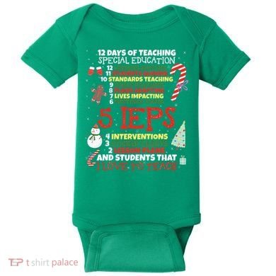 Sped School Funny Special Education Teacher Gift Baby Bodysuit