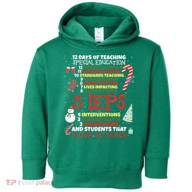 Sped School Funny Special Education Teacher Gift Toddler Hoodie