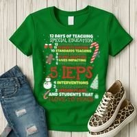 Sped School Funny Special Education Teacher Gift Women's T-Shirt thumb 3