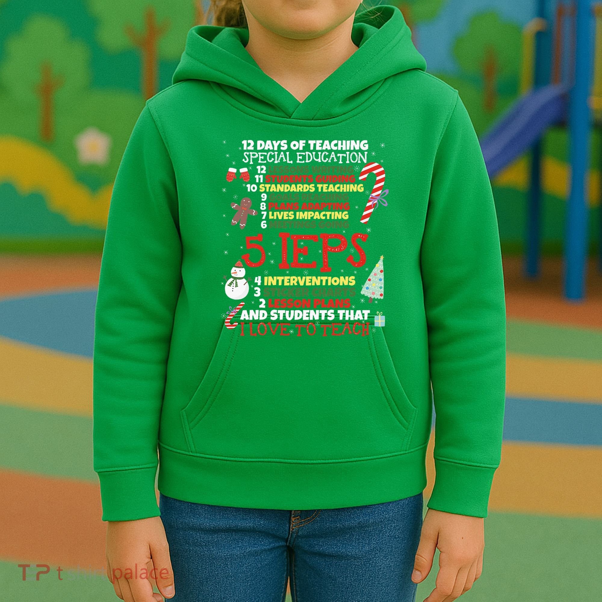 Sped School Funny Special Education Teacher Gift Kids Hoodie