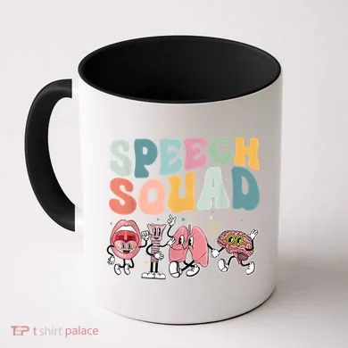 Speech Squad Funny Speech Therapy Speech Pathologist Coffee Mug
