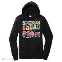 Speech Squad Funny Speech Therapy Speech Pathologist Women's Hoodie thumb 0