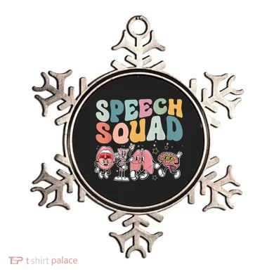 Speech Squad Funny Speech Therapy Speech Pathologist Ornament