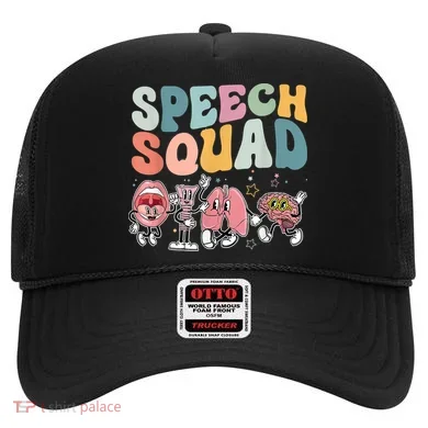 Speech Squad Funny Speech Therapy Speech Pathologist Hat