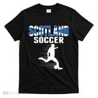 Scotland Soccer Fans Jersey Scottish Flag Football Lovers T-Shirt thumb 0