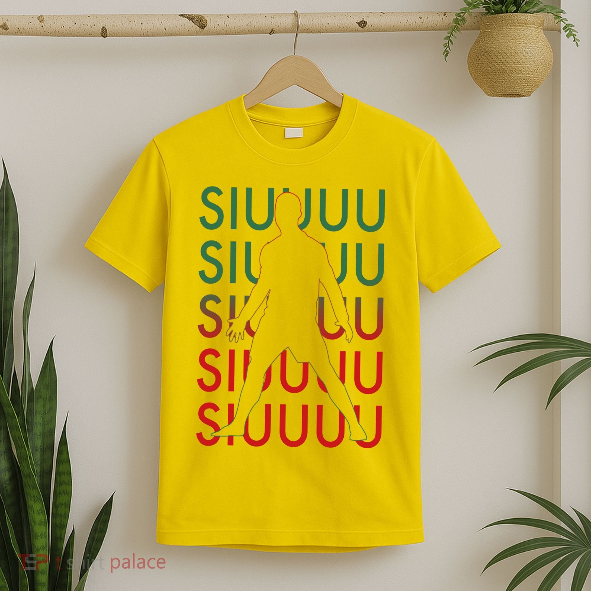 Siuuu Soccer Football Futbol T-Shirt
