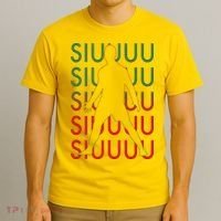 Siuuu Soccer Football Futbol T-Shirt thumb 3