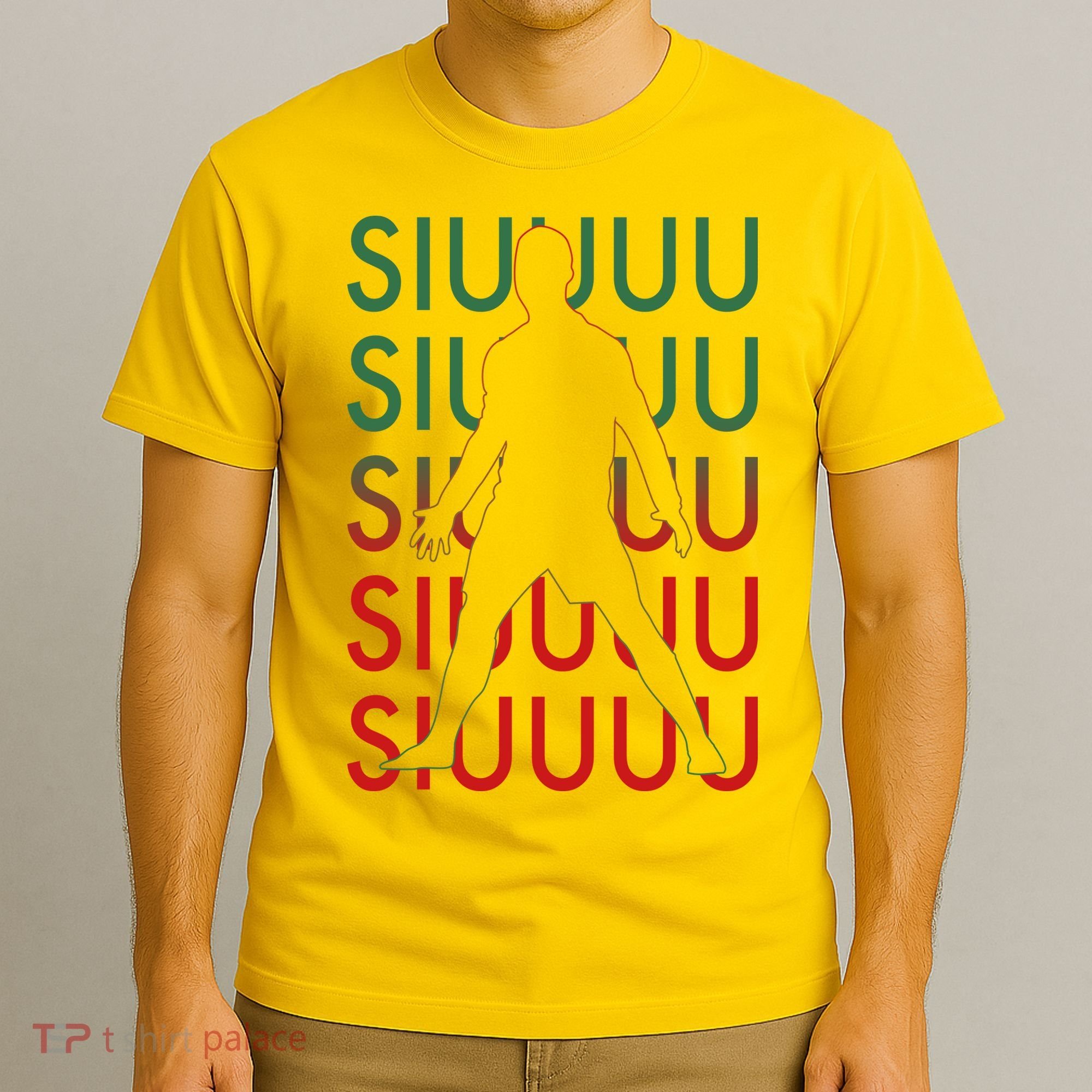 Siuuu Soccer Football Futbol T-Shirt