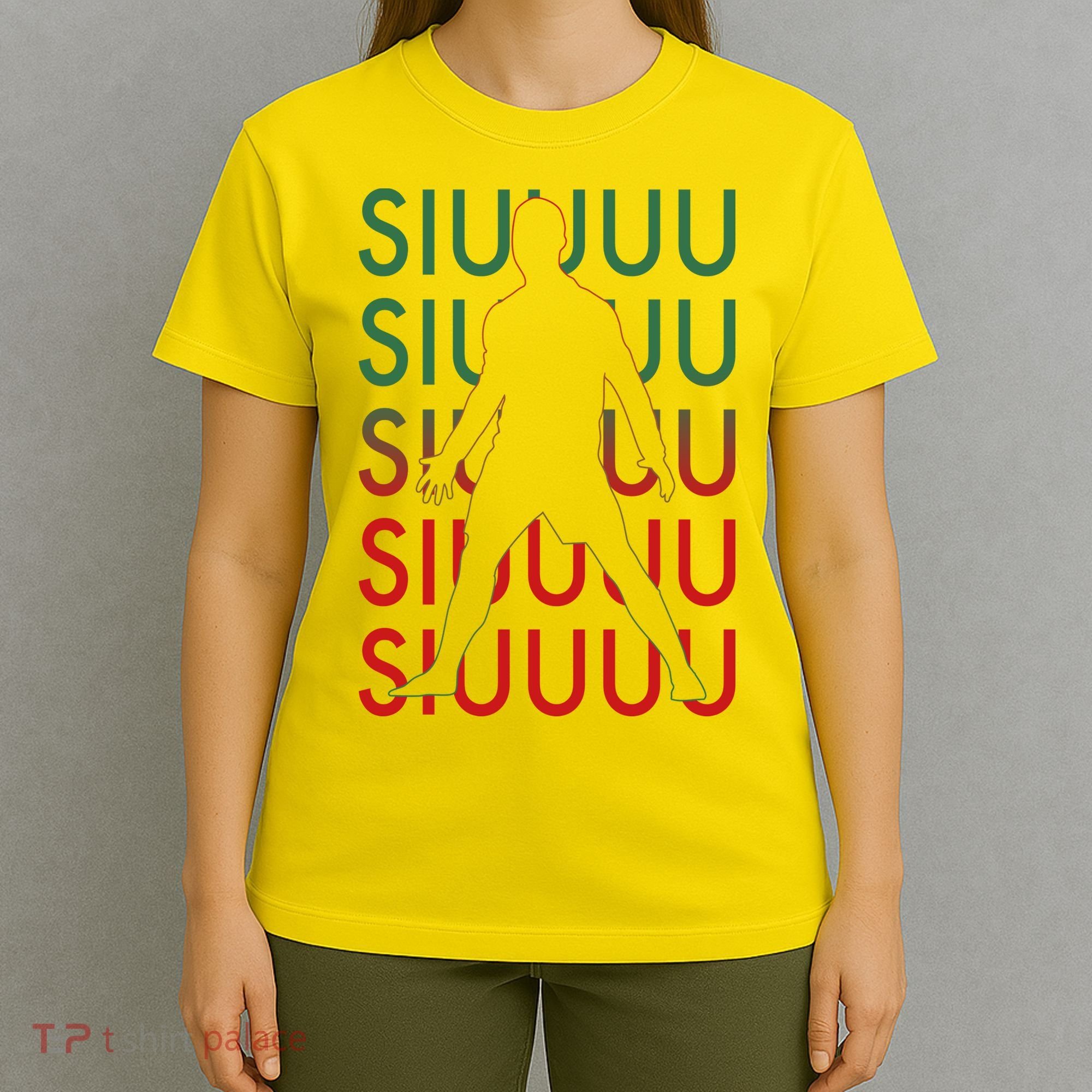 Siuuu Soccer Football Futbol T-Shirt
