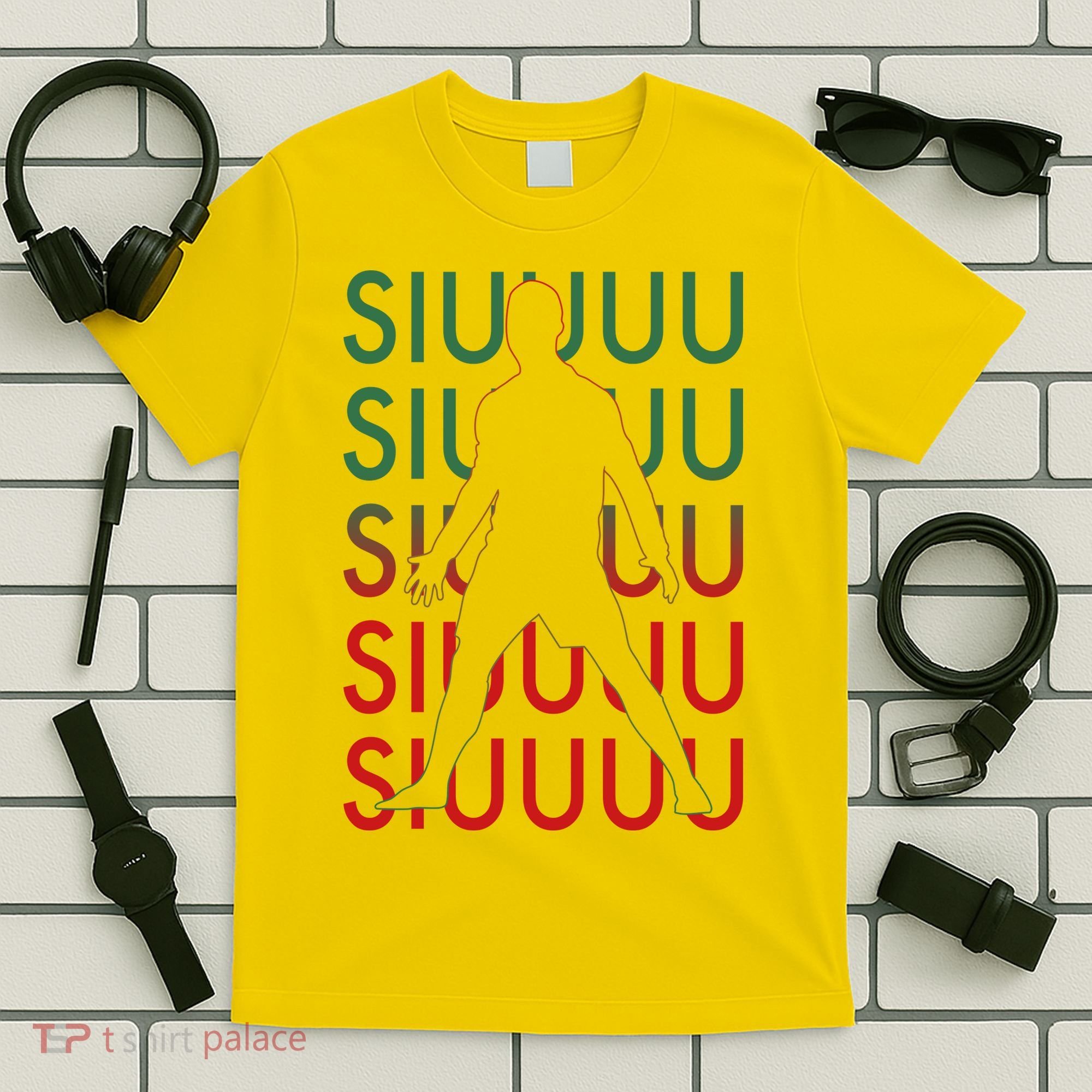 Siuuu Soccer Football Futbol T-Shirt