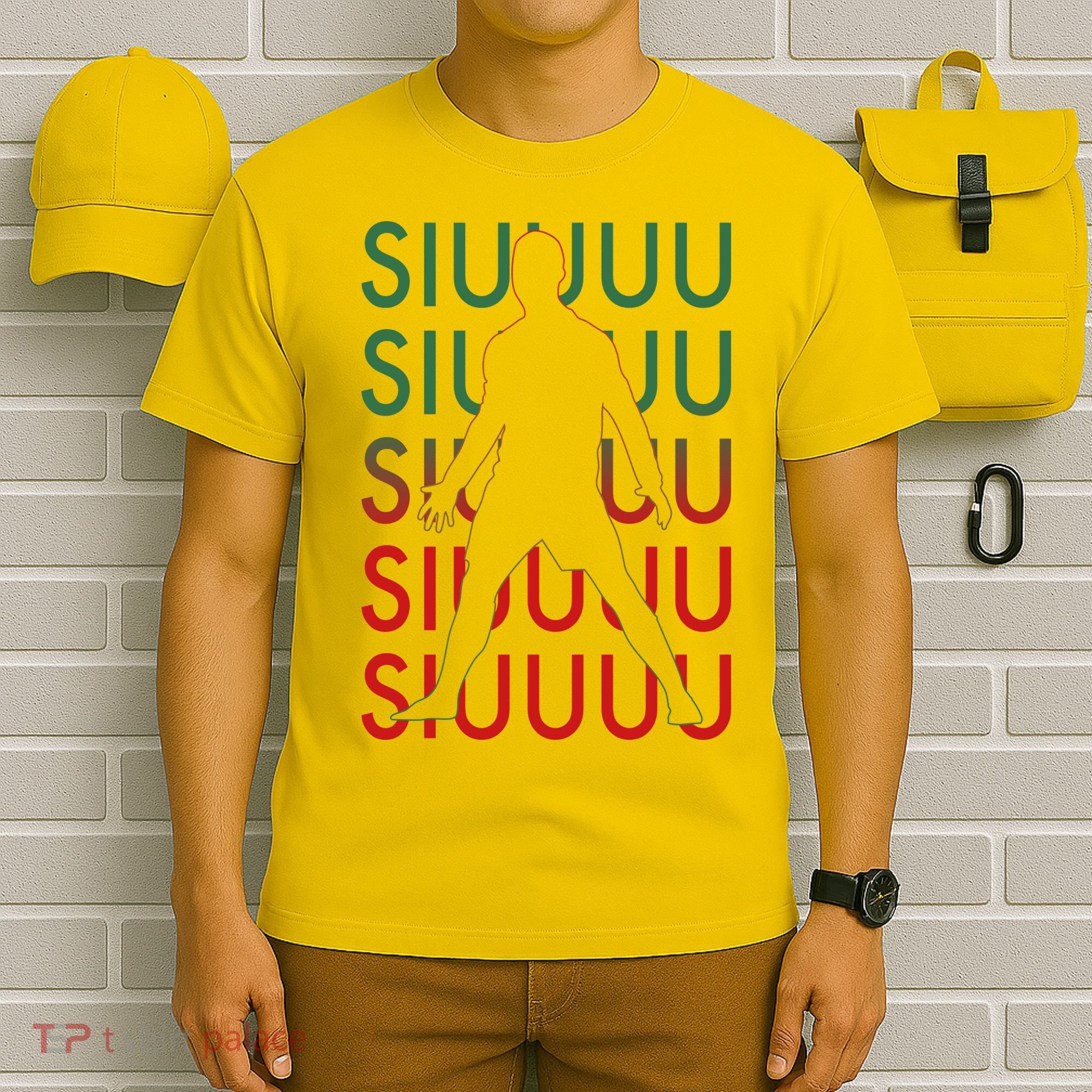 Siuuu Soccer Football Futbol T-Shirt