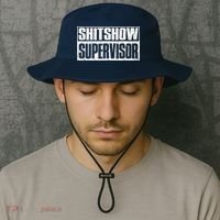 Shitshow Supervisor : Funny Supervisor Of The Shitshow Bucket Hat thumb 2