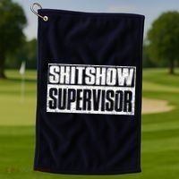 Shitshow Supervisor : Funny Supervisor Of The Shitshow Golf Towel thumb 1