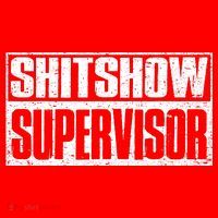 Shitshow Supervisor : Funny Supervisor Of The Shitshow Santa Hat thumb 1