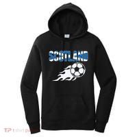 Scotland Soccer Fans Jersey Scottish Flag Football Lovers Women's Hoodie thumb 0