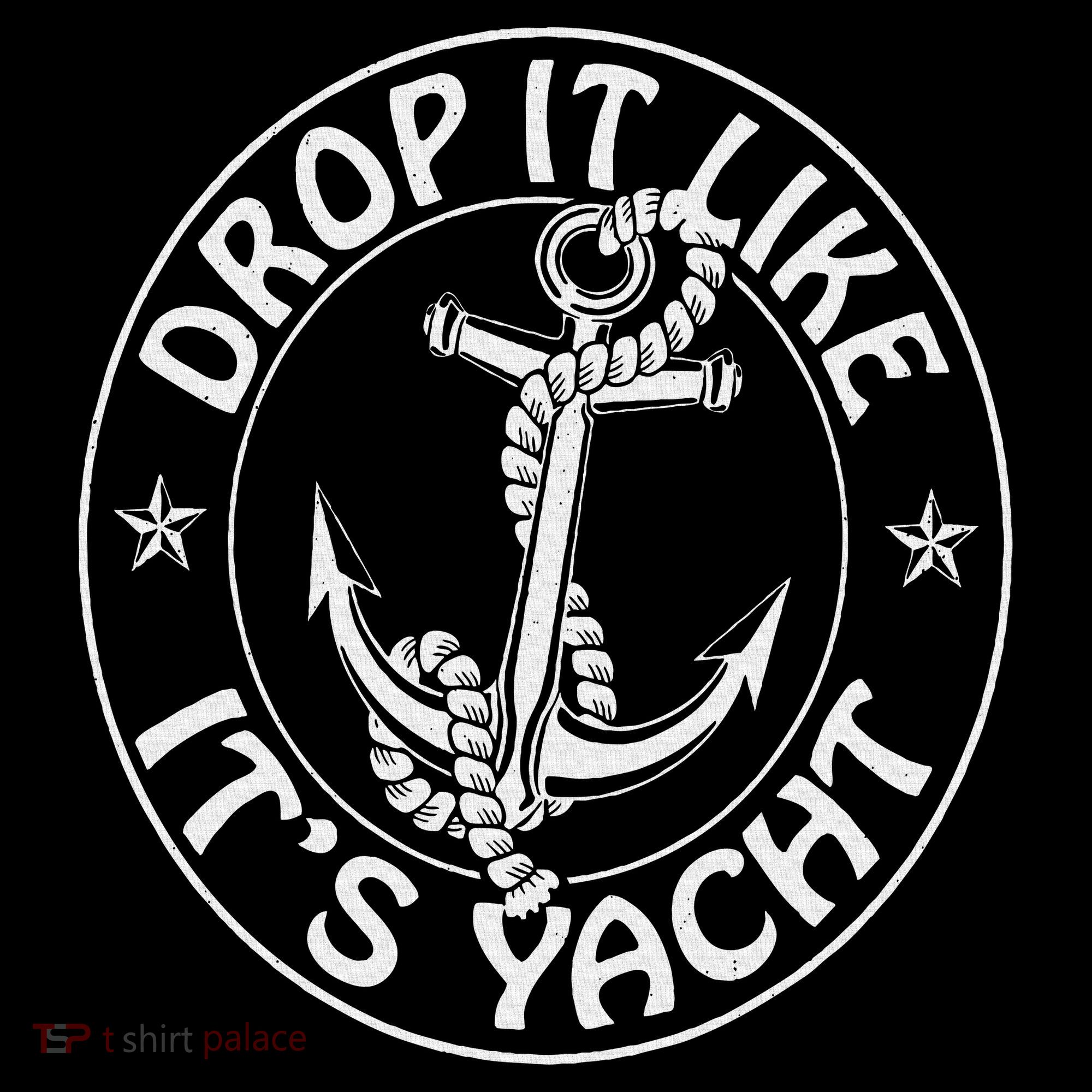 Sailing Sailor Funny Drop It Like It's Yacht Cruise Mousepad