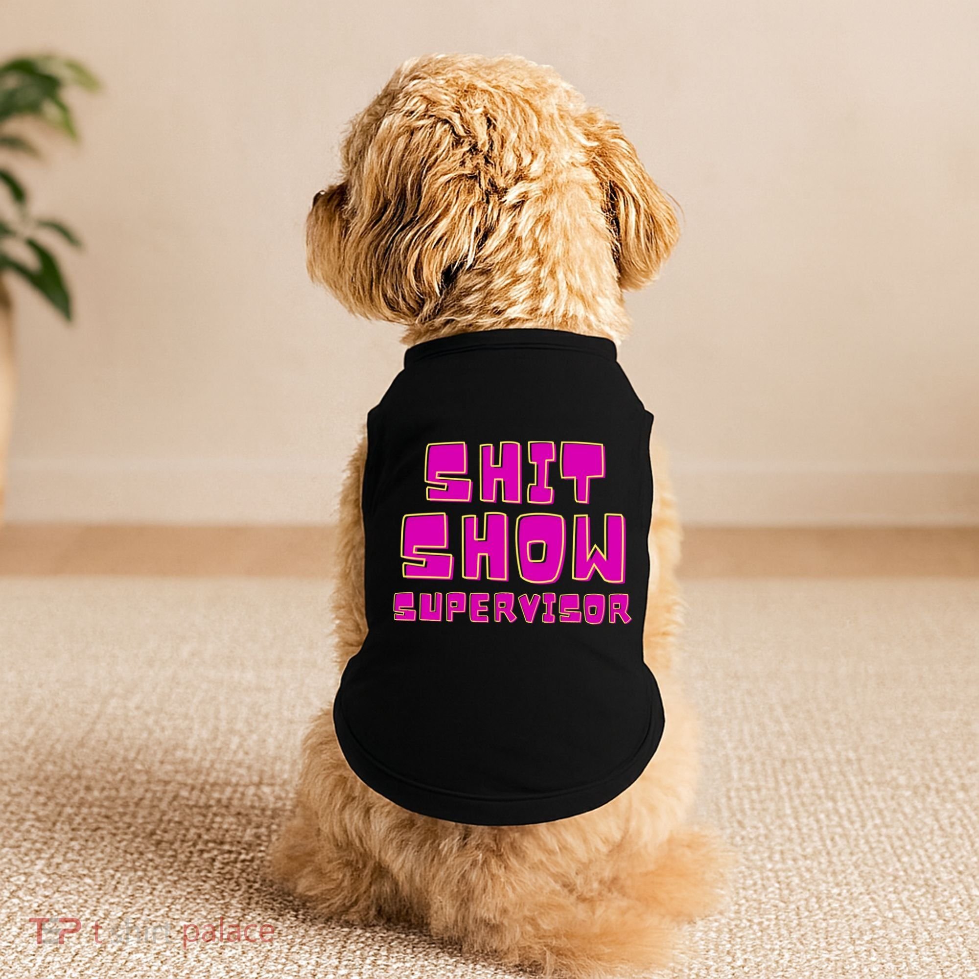 Shitshow Supervisor Funny Manager And Supervisor Doggie Tank
