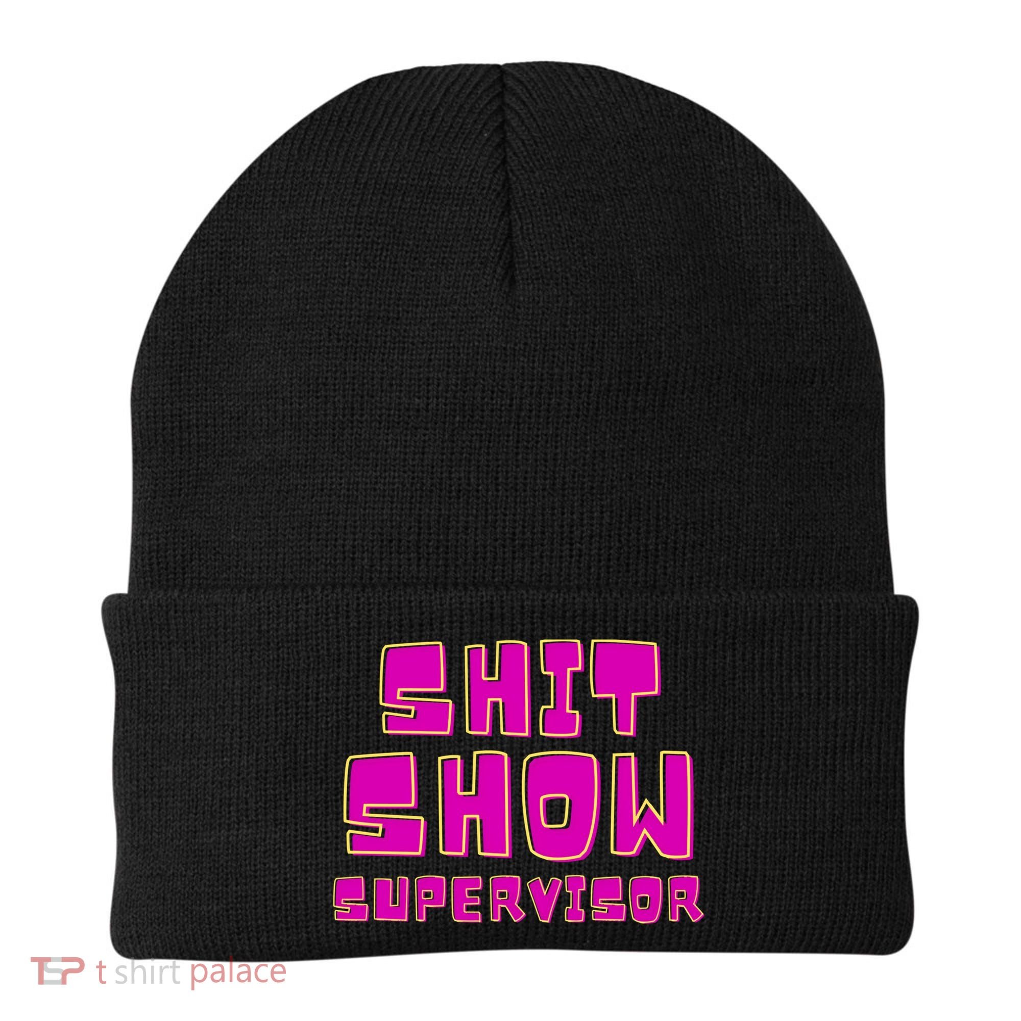 Shitshow Supervisor Funny Manager And Supervisor Beanie