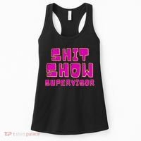 Shitshow Supervisor Funny Manager And Supervisor Women's Tank Top thumb 0