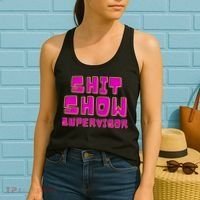 Shitshow Supervisor Funny Manager And Supervisor Women's Tank Top thumb 2