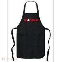 Switzerland Swiss Flag Travel Souvenir Gift Apron thumb 0