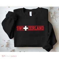 Switzerland Swiss Flag Travel Souvenir Gift Sweatshirt thumb 2