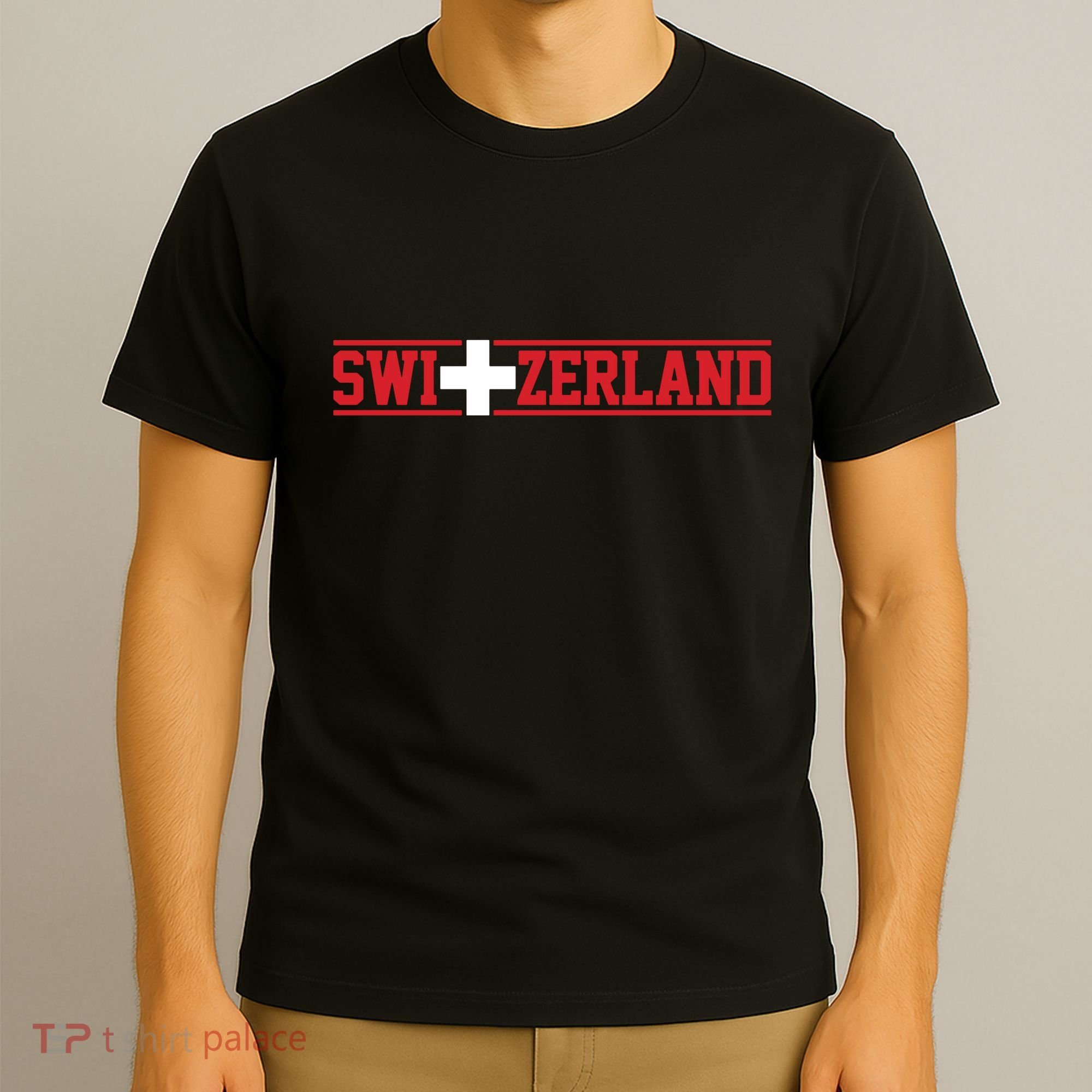 Switzerland Swiss Flag Travel Souvenir Gift T-Shirt