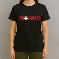 Switzerland Swiss Flag Travel Souvenir Gift T-Shirt thumb 4
