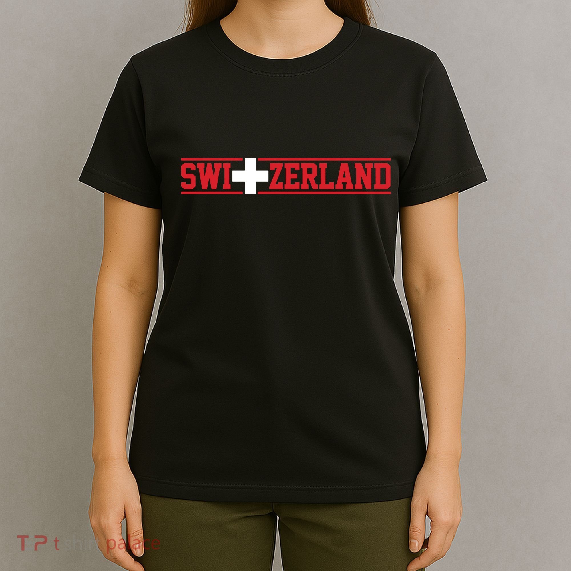 Switzerland Swiss Flag Travel Souvenir Gift T-Shirt