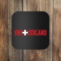 Switzerland Swiss Flag Travel Souvenir Gift Coaster thumb 0