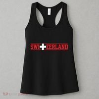Switzerland Swiss Flag Travel Souvenir Gift Women's Tank Top thumb 3