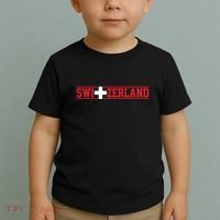 Switzerland Swiss Flag Travel Souvenir Gift Toddler T-Shirt thumb 2