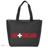 Switzerland Swiss Flag Travel Souvenir Gift Tote Bag thumb 0