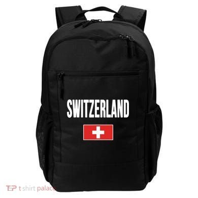 Switzerland Swiss Flag Backpack