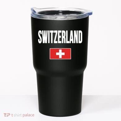 Switzerland Swiss Flag Tumbler