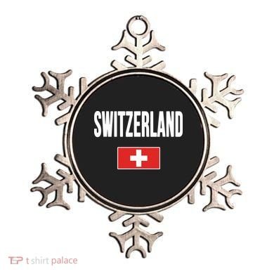Switzerland Swiss Flag Ornament