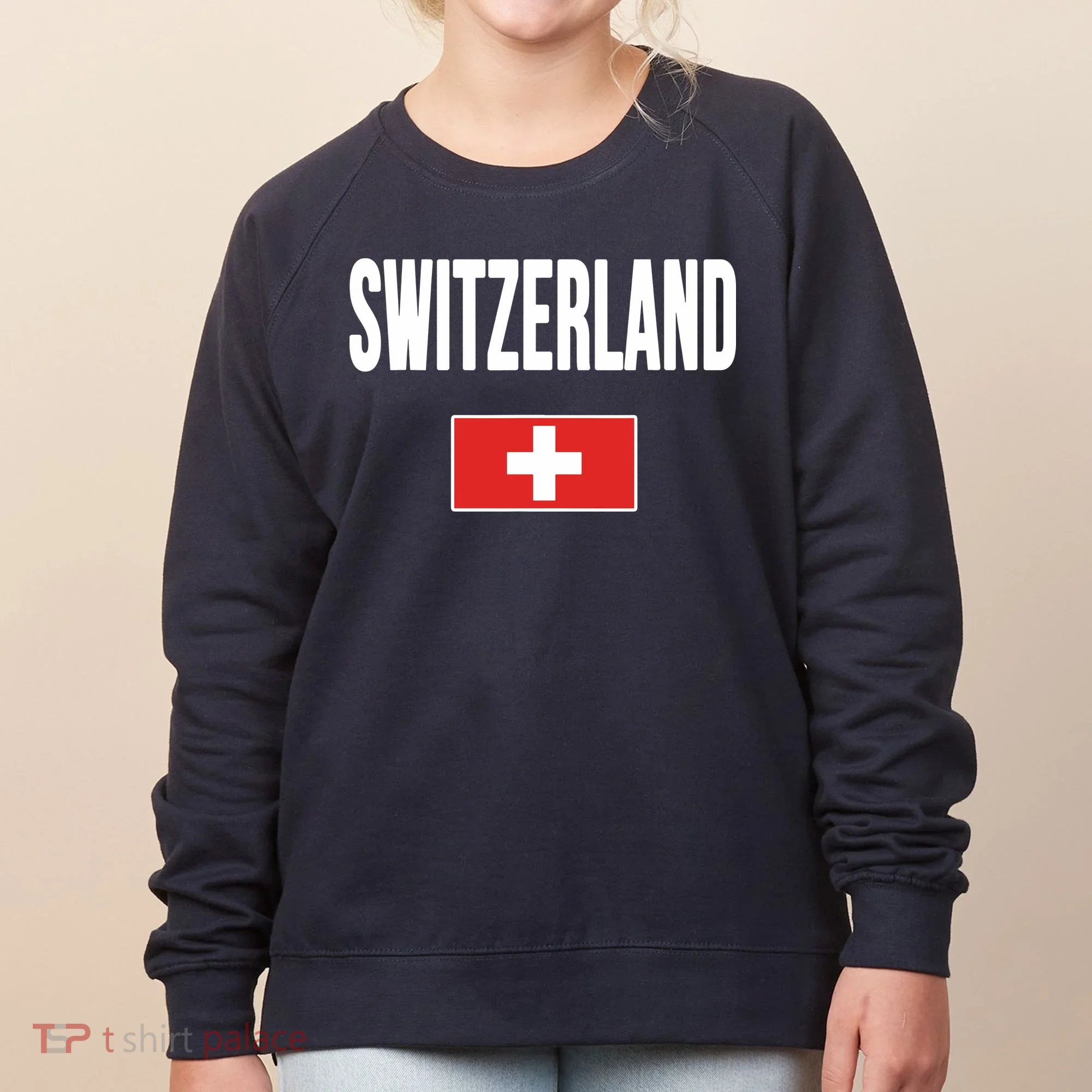 Switzerland Swiss Flag Women's Sweatshirt