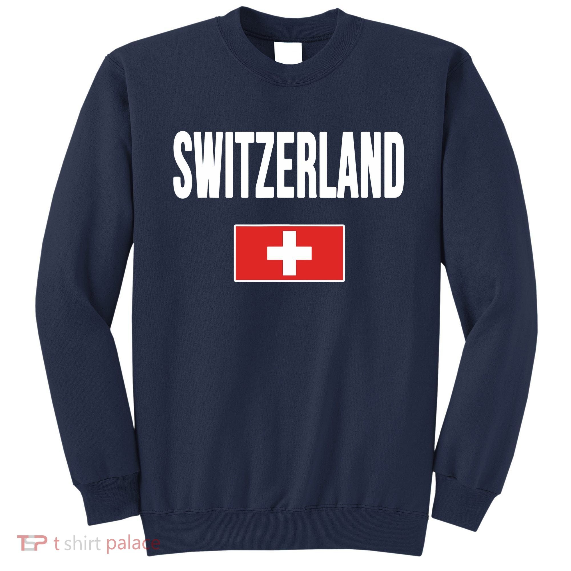 Switzerland Swiss Flag Sweatshirt