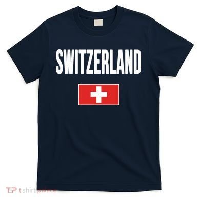 Switzerland Swiss Flag T-Shirt